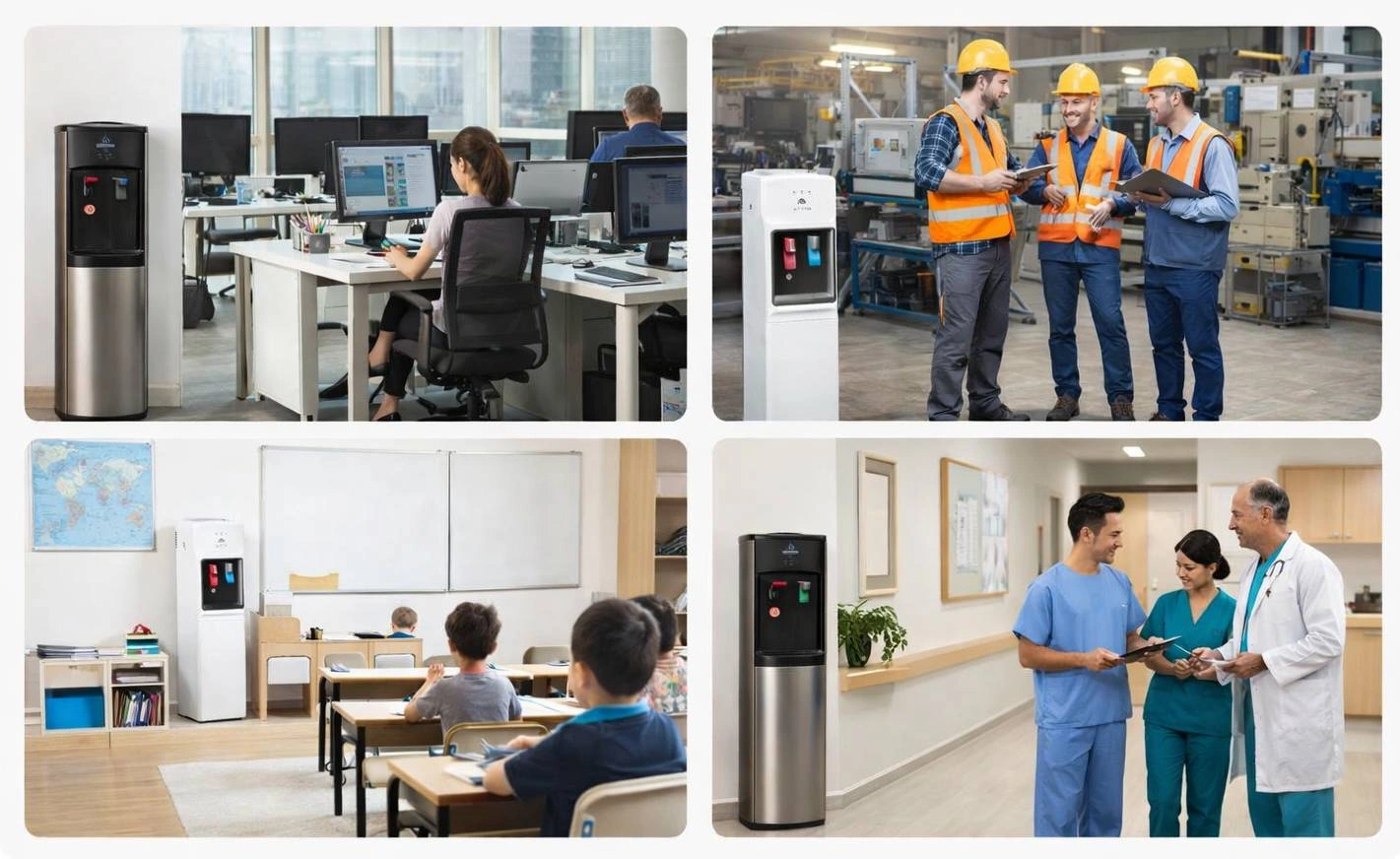 Wide range workplace